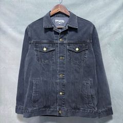 UNFOLLOW アンフォロー FOLL フォル ワードローブ デニムジャケット バックシンチ Tバック トラッカー ジャケット size.3(L) グレー