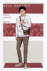 【中古】ポストカード 赤葦京治 描き下ろしイラスト レジャーver. ポストカード 「ハイキュー!! TO THE TOP×東武動物公園」 キャンディトスC賞景品