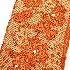 新品 正絹 帯揚げ 絞り 七五三 ７歳 子供用 茶色