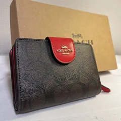COACH 二つ折り財布 C0082 シグネチャー 【最終値下げ】