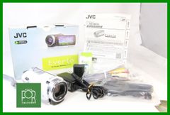 【動作保証・点検済】良品■到着後即使える■JVC Everio GZ-HM33-w■バッテリー×2個・チャージャーケーブル・4GB SDカード・箱付き■KK210