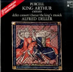 LP1枚 / アルフレッド・デラー(指揮) / パーセル作曲「アーサー王」抜粋 / A00615148