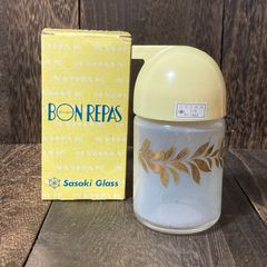 佐々木硝子 BONREPAS ボンルパ レトロ Sasaki Glass 調味料入小　DT77