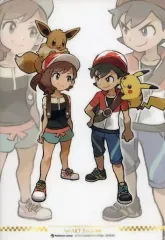 【中古】ポスター A4クリアポスター ART Book柄 「Switchソフト ポケットモンスター Let’s Go! ピカチュウ・Let’s Go! イーブイ」 ポケモンセンター2本同時早期購入特典