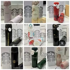 【美品・新品未使用】STARBUCKS（スターバックス）ステンレスボトル / 水筒 / 魔法瓶 500ml 保冷・保温機能付き 選べる10色