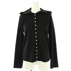 アニエスベー agnes b. プレッション ドット パーカー スナップボタン 1 黒 ブラック /AT ■OSのサムネイル