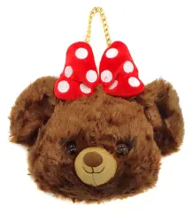 【中古】財布・パスケース(キャラクター) プリン(フェイス) コイン＆パスケース 「UniBEARsity」 ディズニーストア限定