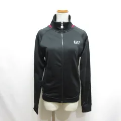 エンポリオアルマーニ EMPORIO ARMANI EA7 ジャージ トラック ジャケット M 黒 ブラック 正規品のサムネイル