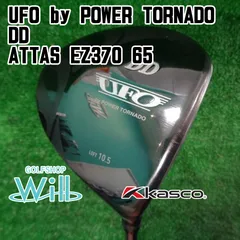 【中古】ドライバー キャスコ UFO by POWER TORNADO DD/ATTAS EZ370 65/S/10.5[7350]