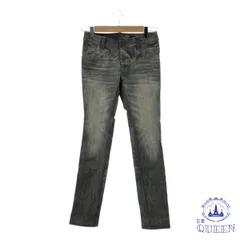 ☆美品☆ LAUTREAMONT ロートレアモン パンツ デニム ジーンズ スリムフィット レディース グレー 36 901-15333 送料無料 古着