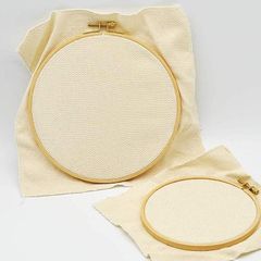 ウールクイーン モンククロス生地 26.3×19.6インチ（約67×50cm） パンチニードル・ラグパンチ・刺繍用 コットン100% 高密度ファブリック　ニードルワーク　生地