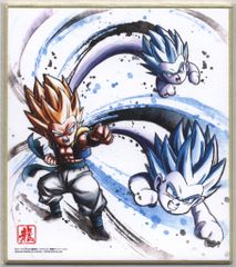 BANDAI 드래곤 볼 색지 ART 10탄/2508332 초사이어인 고텐크스 8