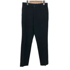 美品 PAPAS パパス リネンワイドパンツ スラックス 52 カーキ 綿麻 パパス Papas パンツ スラックス 麻100% アイボリーサイズ50 L