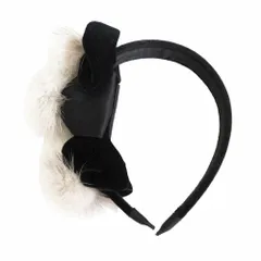 未使用品　Rene ルネ　パール付カチューシャ　黒 未使用品 Rene ルネ パール付カチューシャ 黒 René（カチューシャ）の