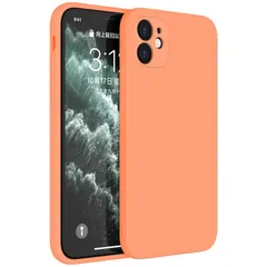 iPhone 12 Mini 用 ケース シリコン 耐衝撃 スリム ソフトカバー iPhone 12 Mini 用 カバー 薄型 軽量 一体型 レンズの全面保護 擦り傷防 米軍MIL規格取得 ワイヤレス充電 全面保護カバー iPhone 12 Mini 用 ケ