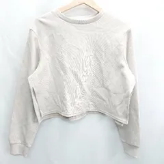 ◇ ⊂◎●未使用● GLOBAL WORK グローバルワーク 長袖 トレーナー サイズF ベージュ系 レディース E  【1412260006347】