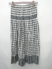 ◇ ⊂ Breckenridge ブレッケンリッジ ロング丈 フレア スカート 表記なし ブラック グレー レディース P  【1410230018314】