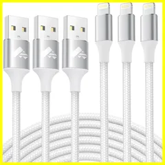 ライトニングケーブル 1m Aioneus iPhone 充電器 ケーブル 3本セット Lightningケーブル ナイロン編み アイホン 充電コード アイフォン 充電ケーブル iPhone 14 13 12 11 Pro Max Plus 8 7 6 5 S