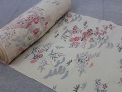 幻の染め] 辻ヶ花絞り 正絹 小紋 反物 - メルカリ