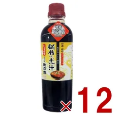 徳造丸 秘伝の煮汁 しょうゆ味 500ml 煮付け 煮物 調味料 煮魚 和食 日本料理 万能たれ 金目鯛 12個のサムネイル