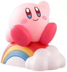 【中古】食玩 トレーディングフィギュア 1.カービィ(虹) 「星のカービィ カービィフレンズ4」