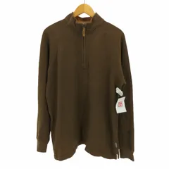 ウールリッチ WOOLRICH 襟裏スウェード ラグラン ハーフジップ スウェット メンズ import：M のサムネイル