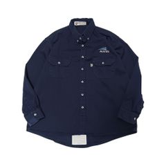 Magid Glove＆Safety マギッド ワークシャツ 長袖 L ネイビー