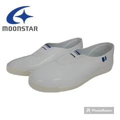 32-00035 MOONSTAR ムーンスター バイオエース 上履き キッズ 21.5EE 白 佐川急便発送