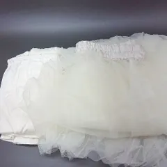 ◇ ⊂Φ RETROGIRL レトロガール ロング フレア スカート サイズF アイボリー レディース E  【1502030034592】