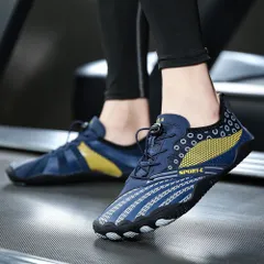 ☆ ネイビー ☆ 36(23cm) ☆ トレーニングシューズ マリンシューズ pmy098 アクアシューズ ウォーターシューズ ビーチサンダル フィットネスシューズ スポーツシューズ 水陸両用 軽量 軽い 蒸れにくい やわらかい 柔かい 柔軟性 排水機能