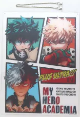 【中古】アクリルスタンド・アクリルパネル 緑谷出久＆爆豪勝己＆轟焦凍 アクリルインテリアパネル 「僕のヒーローアカデミア」