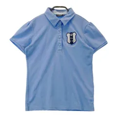 サイズ：M KAPPA GOLF カッパゴルフ  半袖ポロシャツ  ブルー系 [240101492004] ゴルフウェア レディース ストスト