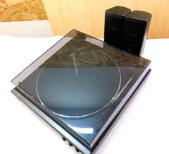 【2584.2585】★美品★ オーディオテクニカ フルオートターンテーブル/スピーカー AT-LP60X AT-SP95 レコードプレーヤー アクティブスピーカー