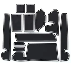 トヨタ ルーミー／タンク（M900A・M910A）専用 夜光タイプ ドアポケット＆コンソール用ラバーマット 12枚セット