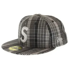 帽子 Supreme llic Plaid SLogo NewEra 71/2 2025年最新】supreme metallic plaid s logo new eraの人気