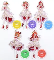 【中古】アクリルスタンド・アクリルパネル 全5種セット 「五等分の花嫁∽×NATSLIVE CAFE 五等分祭 等身キャラクターアクリルスタンド」