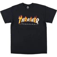 古着 スラッシャー THRASHER ファイヤーパターン サーフ スケートTシャツ メンズM相当/eaa578146のサムネイル
