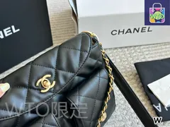 【今日特価】Chanel シャネル 24Pヒッピーバッグ ソフトレザー製で軽量かつ容量に優れ、質感豊かなデザイン