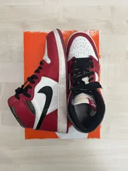 NIKE AIR JORDAN 1 RETRO HIGH OG GS Chicago Lost & Found ナイキ  エアジョーダン1 シカゴ ロスト&ファウンド ハイカットスニーカー ホワイト/レッド US7Y/25cm