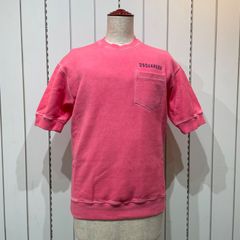 【未使用品】DSQUARED2　ハーフスリーブスウェットシャツ　ピンク　S71GU0040【F00058】