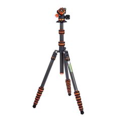 3 Legged Thing(スリーレッグドシング) パンクス ブライアン 2.0 & エアヘッド ネオ 2.0 キット 5段三脚&ボールヘッド ブラック BRIANBLACK2.0
