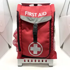 ✨美品✨ZUCAプロ トラベル　座れるキャリーカート　キャンディレッド　付属品付 座れるキャリーバッグ ZUCA PRO Travel （ズーカ） 機内持ち込み