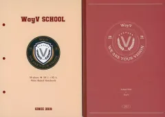 【中古】ノート・メモ帳 [単品] WayV ノート2冊セット 「WayV 2021 Back to School Kit」 同梱品