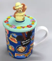 【中古】マグカップ・湯のみ 集合 蓋付きマグカップ 「ミッキーとダッフィーのスプリングヴォヤッジ2013」 東京ディズニーシー限定