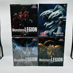 遊戯王 デュエルモンスターズ モンスターレギオン Equal=Arts オシリス オベリスク ブルーアイズ•アルティメットドラゴン / コナミ プライズ 4体 まとめ セット