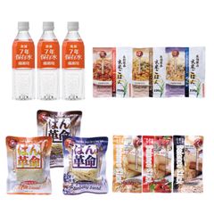 災害備蓄用3食×3日分の保存食セット ごはん パン クッキー 保存水 詰め合わせ 7年保存 災害時 備蓄 防災 食品 水 防災食 非常食 セット