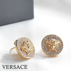 VERSACE ヴェルサーチ ピアス メデューサ 片耳 関税込】大人気○VERSACE ヴェルサーチェ○メデューサ ピアス