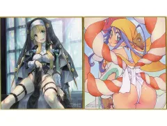 【中古】紙製品 アーシア・アルジェント＆ライム(ハイスクールD×D＆セイバーマリオネットJ) ミニ色紙2枚セット 「くじ引き堂 ファンタジア・リビルド オンラインくじ」 B-4賞