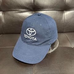 AMC 90s vintage TOYOTA ネイビー 6パネルキャップ刺繍ロゴ