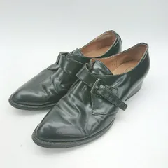 ◇ Θ◎ JeffreyCampbell ジェフリーキャンベル ベルト ヒールローファー サイズ37 ブラック系 レディース E  【1501230040440】のサムネイル